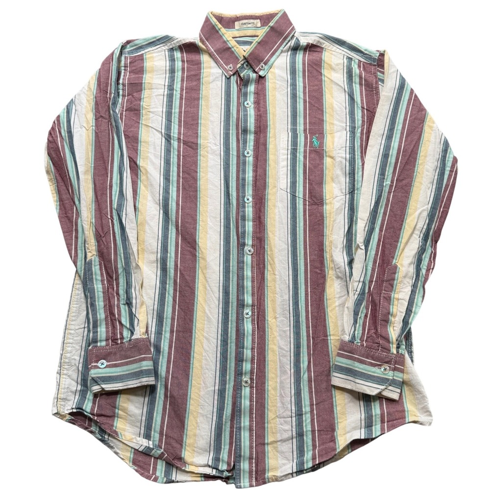 RRL Double RL Ralph Lauren Shirt Women's XL Brushpopper Western Button Down